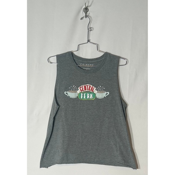 Friends Central Perk Tank‎ Top Sleeveless Graphic Tee Casual Top - Picture 1 of 5